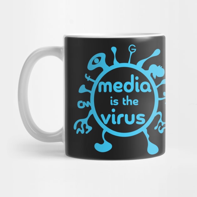 Media is the Virus Blue Version by pelagio